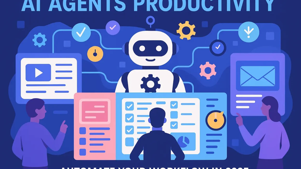 AI agents productivity tools automating digital workflows in 2025